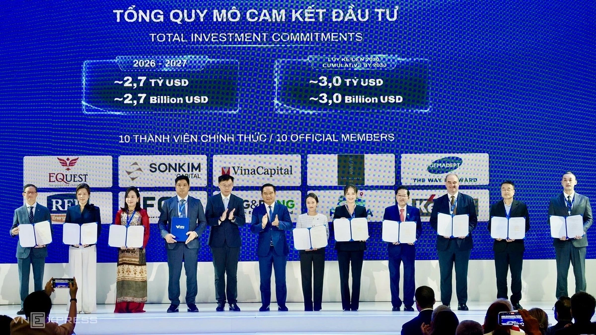 10 thành viên đầu tiên của Trung tâm tài chính quốc tế TP HCM dự kiến huy động 2,7 tỷ USD