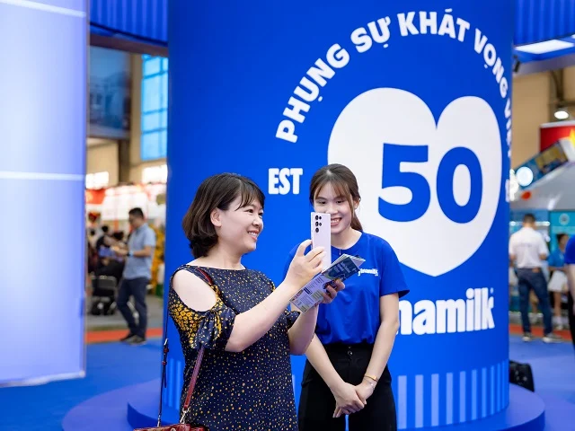 Vinamilk mang câu chuyện 50 năm đến triển lãm chuyên ngành sữa lớn nhất Việt Nam
