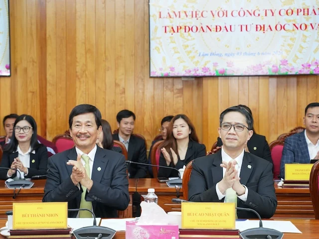 Lâm Đồng Collaborates with Novaland Group on Local Projects