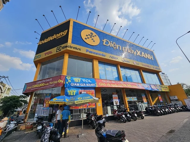 Five-month cumulative revenue of Điện Máy Xanh rises 33%