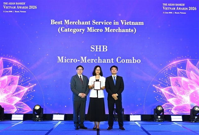 SHB Wins Top Financial Solution for Small Business and Home-Based Enterprises at The Asian Banker Awards