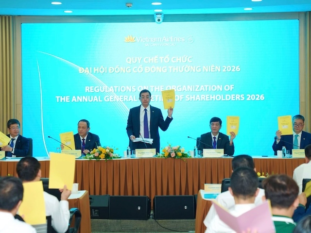 ĐHĐCĐ Vietnam Airlines: Tăng tốc hiện diện tại Long Thành giữa áp lực giá nhiên liệu