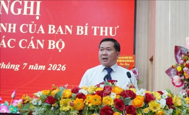 Trung tướng Đinh Văn Nơi làm Phó Bí thư Tỉnh ủy An Giang