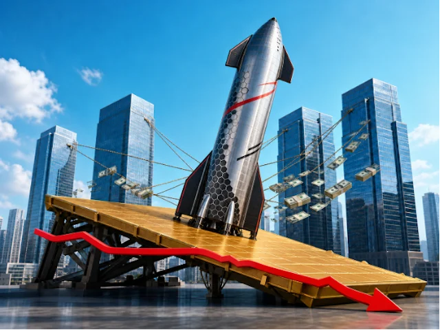 SpaceX rơi xuống dưới giá IPO dù được Phố Wall nhiệt tình bơm thổi
