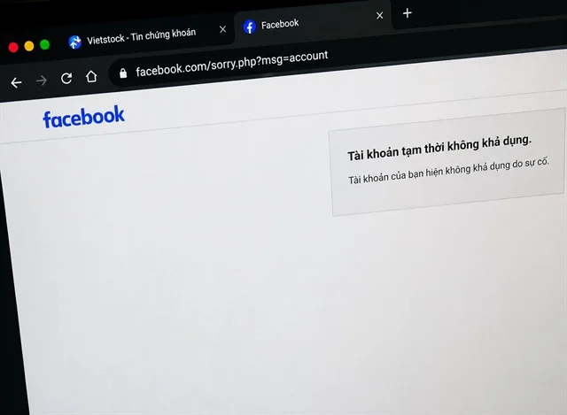 Facebook sập trên diện rộng