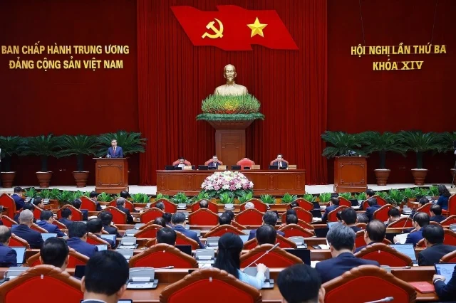 Khai mạc trọng thể Hội nghị lần thứ ba Ban Chấp hành Trung ương Đảng khóa XIV