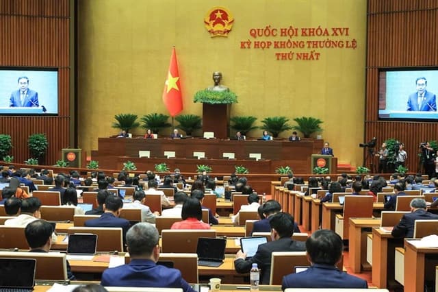 Khai mạc Kỳ họp không thường lệ lần thứ nhất của Quốc hội khóa XVI