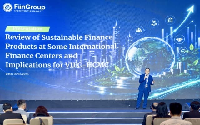 VIFC cần đóng vai trò cầu nối để dòng vốn xanh quốc tế chảy vào nền kinh tế