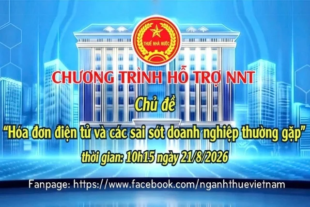 Cục Thuế triển khai chuỗi livestream giải đáp về hóa đơn điện tử và thuế thương mại điện tử