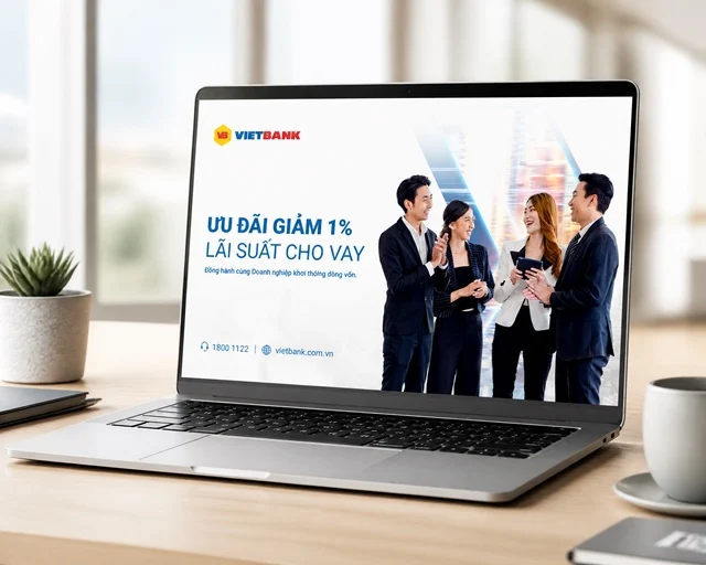 Vietbank triển khai gói tín dụng ưu đãi 2,500 tỷ đồng, giảm lãi suất hỗ trợ doanh nghiệp