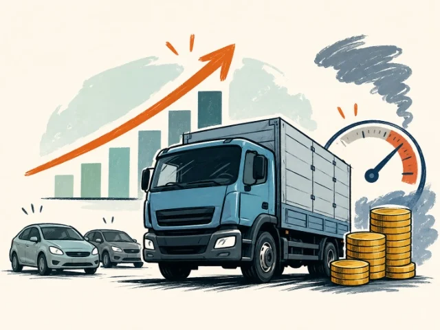 Xe thương mại tiếp tục thắng lớn quý 2, áp lực lãi vay tăng cao