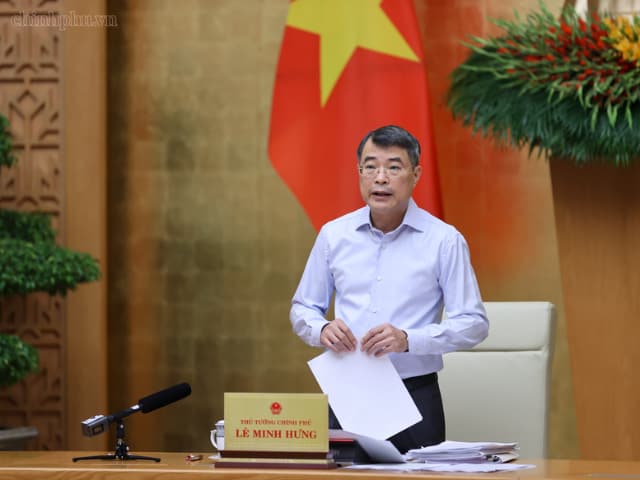 Thủ tướng Chính phủ Lê Minh Hưng: "Quyết liệt thúc đẩy tăng trưởng, giải ngân đầu tư công và khơi thông các nguồn lực"
