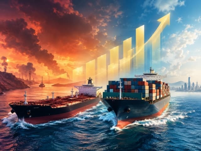Nhiều hãng tàu lập đỉnh lợi nhuận giữa biến động Trung Đông