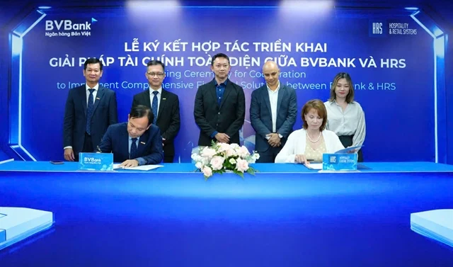BVBank và HRS ký kết hợp tác triển khai giải pháp tài chính toàn diện cho ngành khách sạn