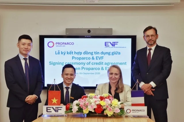 EVF hợp tác với Proparco triển khai gói tín dụng 20 triệu USD cho tài chính khí hậu và doanh nghiệp do phụ nữ làm chủ