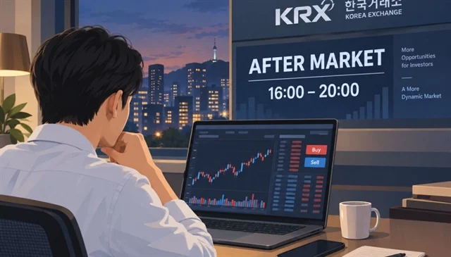 Hàn Quốc cho phép giao dịch chứng khoán tới 20h