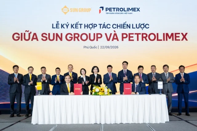 Sun Group - Petrolimex hợp tác chiến lược, kết nối hai hệ sinh thái, hướng tới APEC 2027