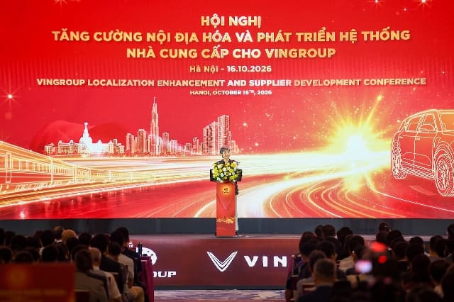 Vingroup ưu đãi phí thuê đất và cam kết đầu ra dài hạn cho doanh nghiệp hỗ trợ