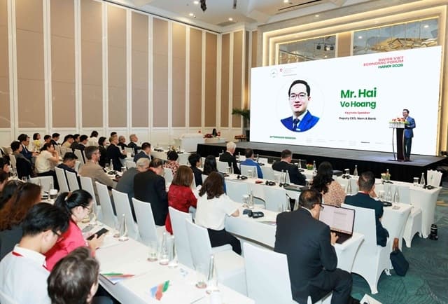 Nam A Bank đồng hành cùng Diễn đàn Kinh tế Việt Nam - Thụy Sĩ 2026: Thúc đẩy dòng vốn tài trợ chuyển đổi năng lượng