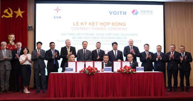 EVN ký hợp đồng hơn 4.4 ngàn tỷ cho dự án thủy điện tích năng Bác Ái